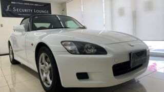 ホンダS2000にカーセキュリティを取り付けた施工実績